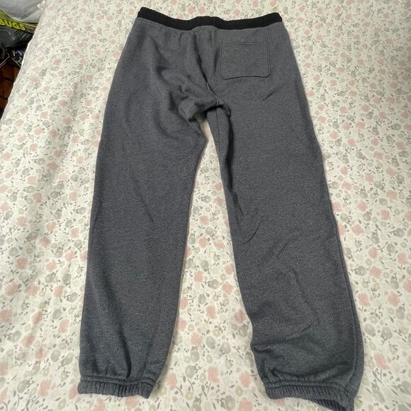 Old Navy Men's L Zipper Pocket Jogger Pants Gray w Black Trim - Picture 11 of 15